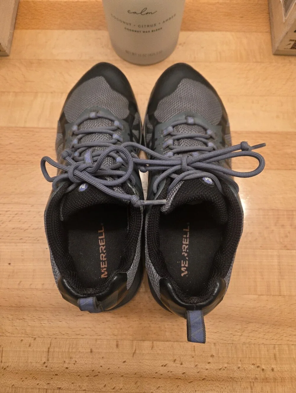 Merrell Siren Edge Q2 Women's Outdoor Hiking Shoes Black/Gray Size 8